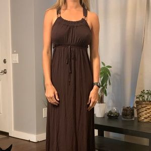 Brown Maxi Dress